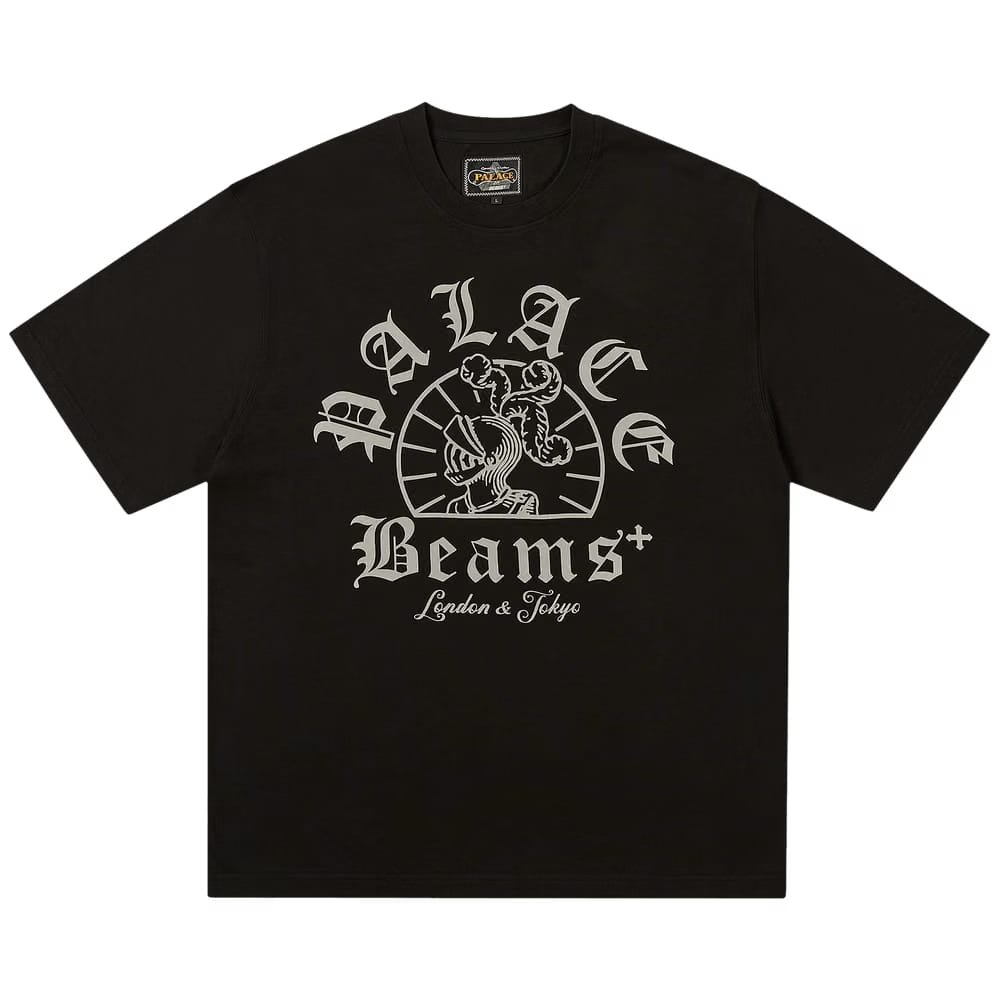 Palace x Beams Plus Graphic T-Shirt Jet Black