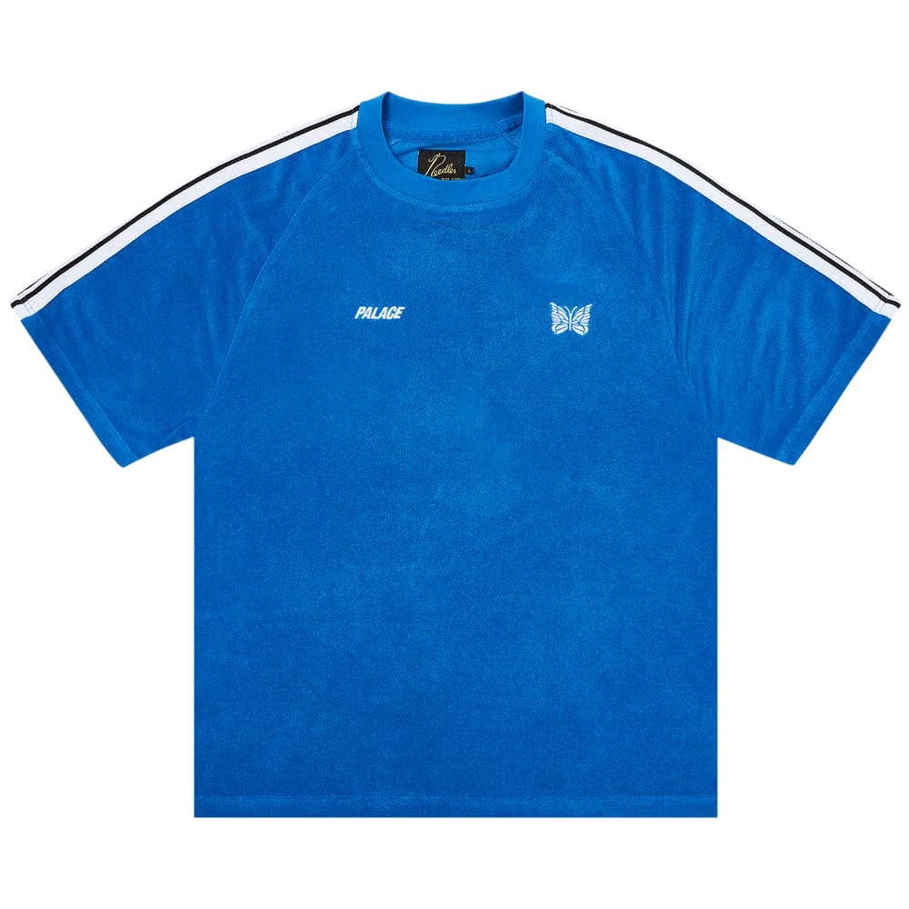 Palace x Needles Towelling T-Shirt Blue