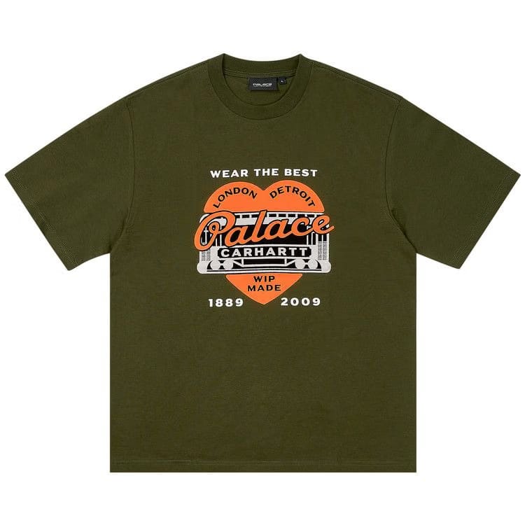 Palace x Carhartt WIP Heart T-Shirt Plant