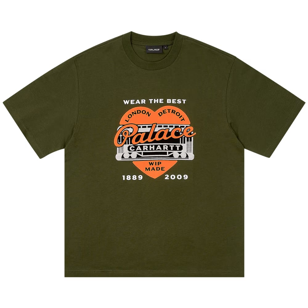 Palace x Carhartt WIP Heart T-Shirt Plant
