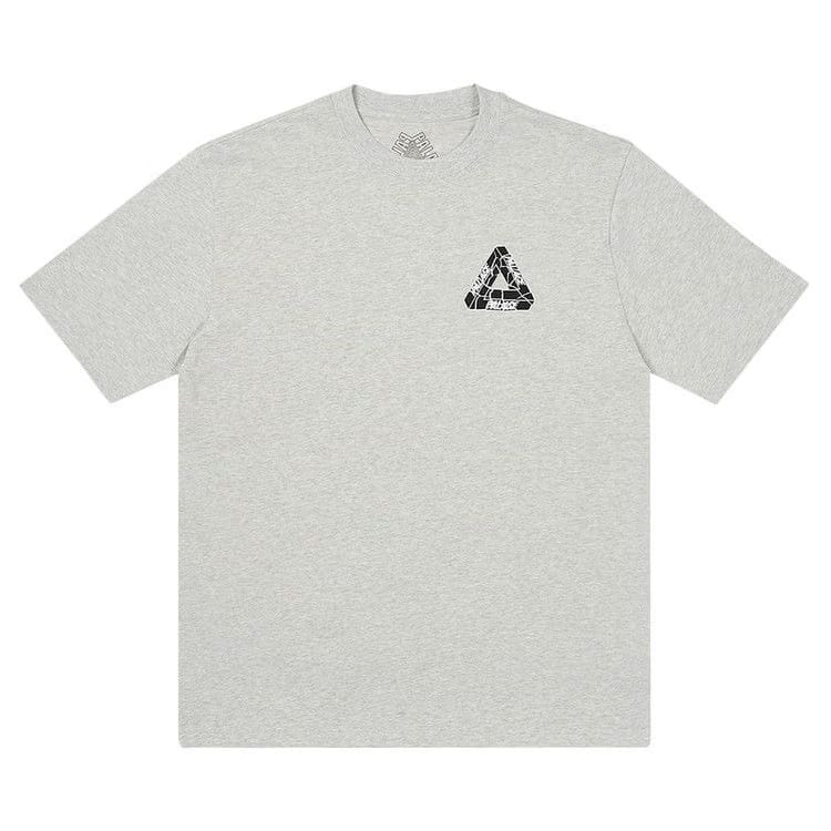 Palace Tri-Ripped T-Shirt Grey Marl