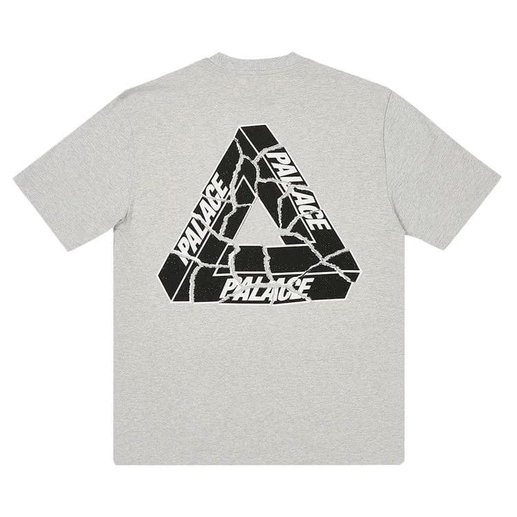 Palace Tri-Ripped T-Shirt Grey Marl