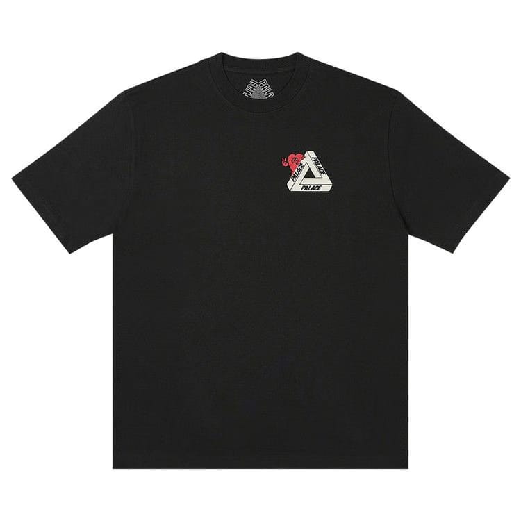 Palace Tri-Hearts T-Shirt Black