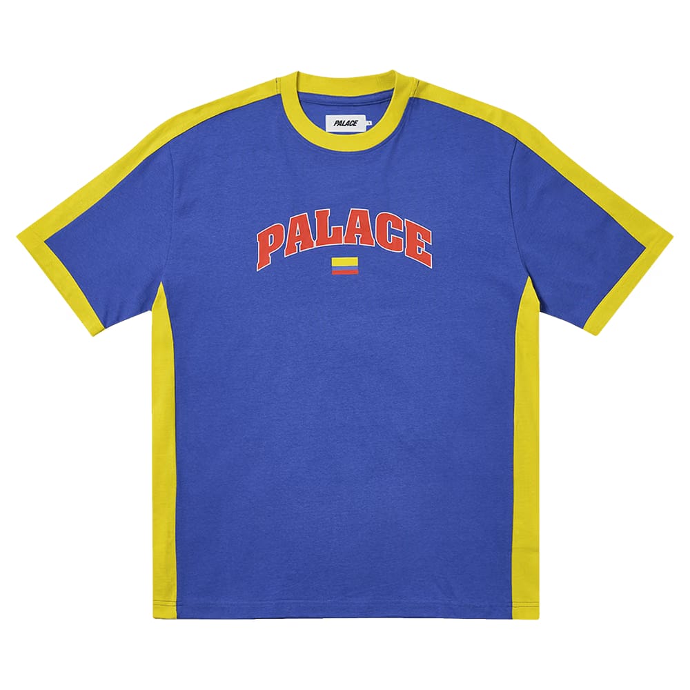 Palace Flag T-Shirt Blue