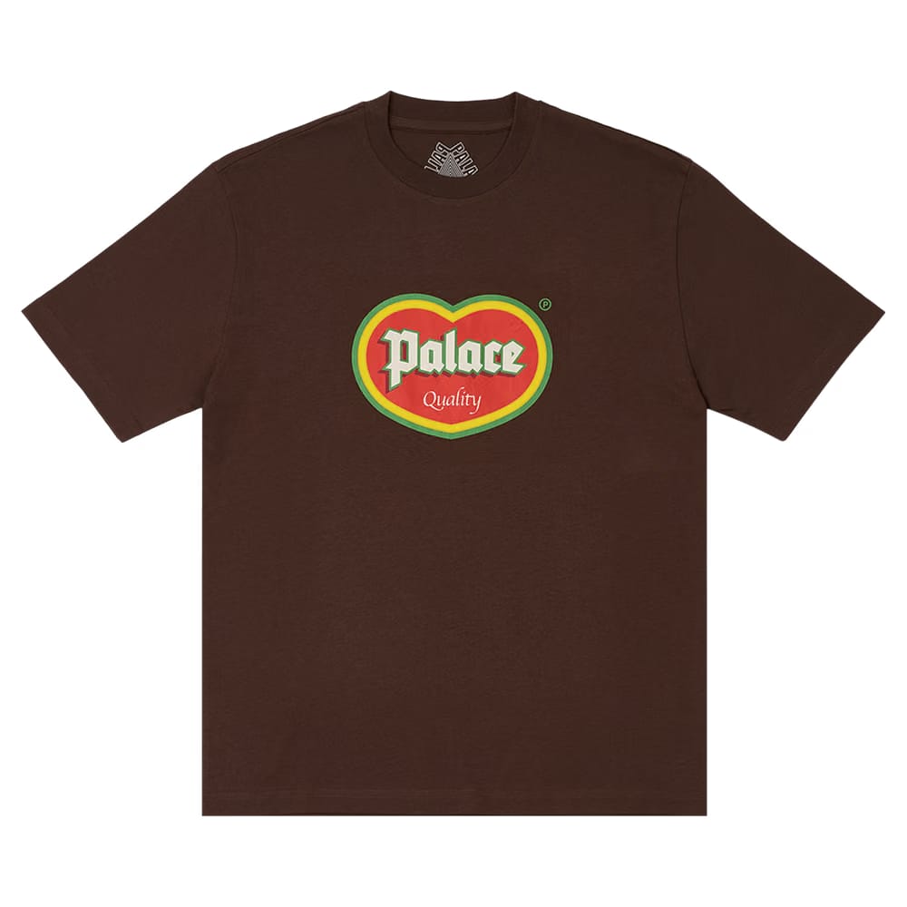 Palace Palace Quality T-Shirt Nice Brown