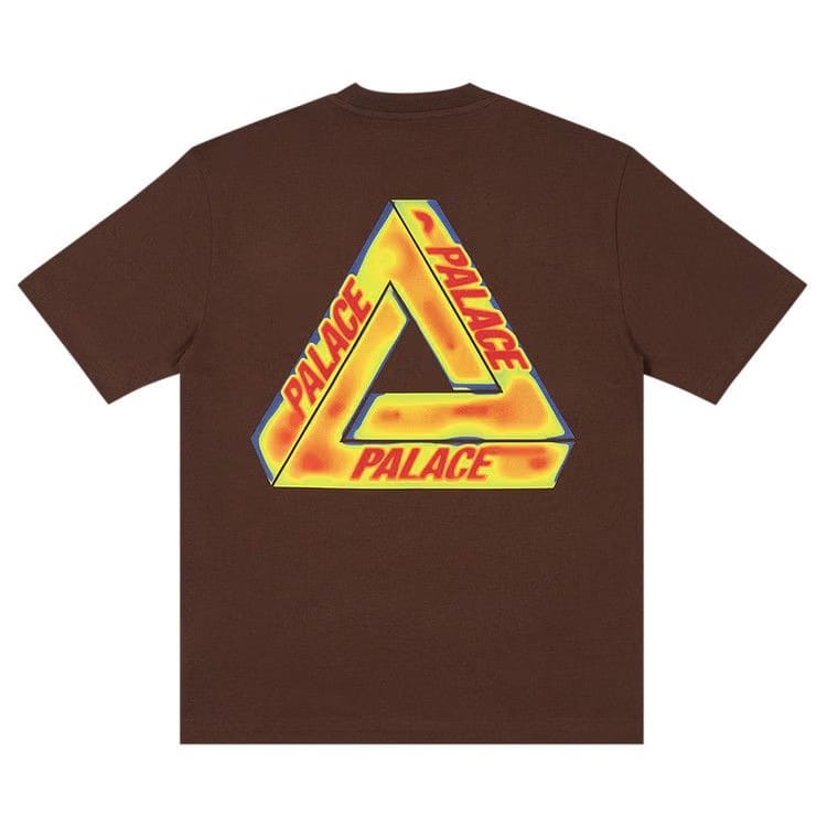 Palace Heat Sensi T-Shirt Nice Brown