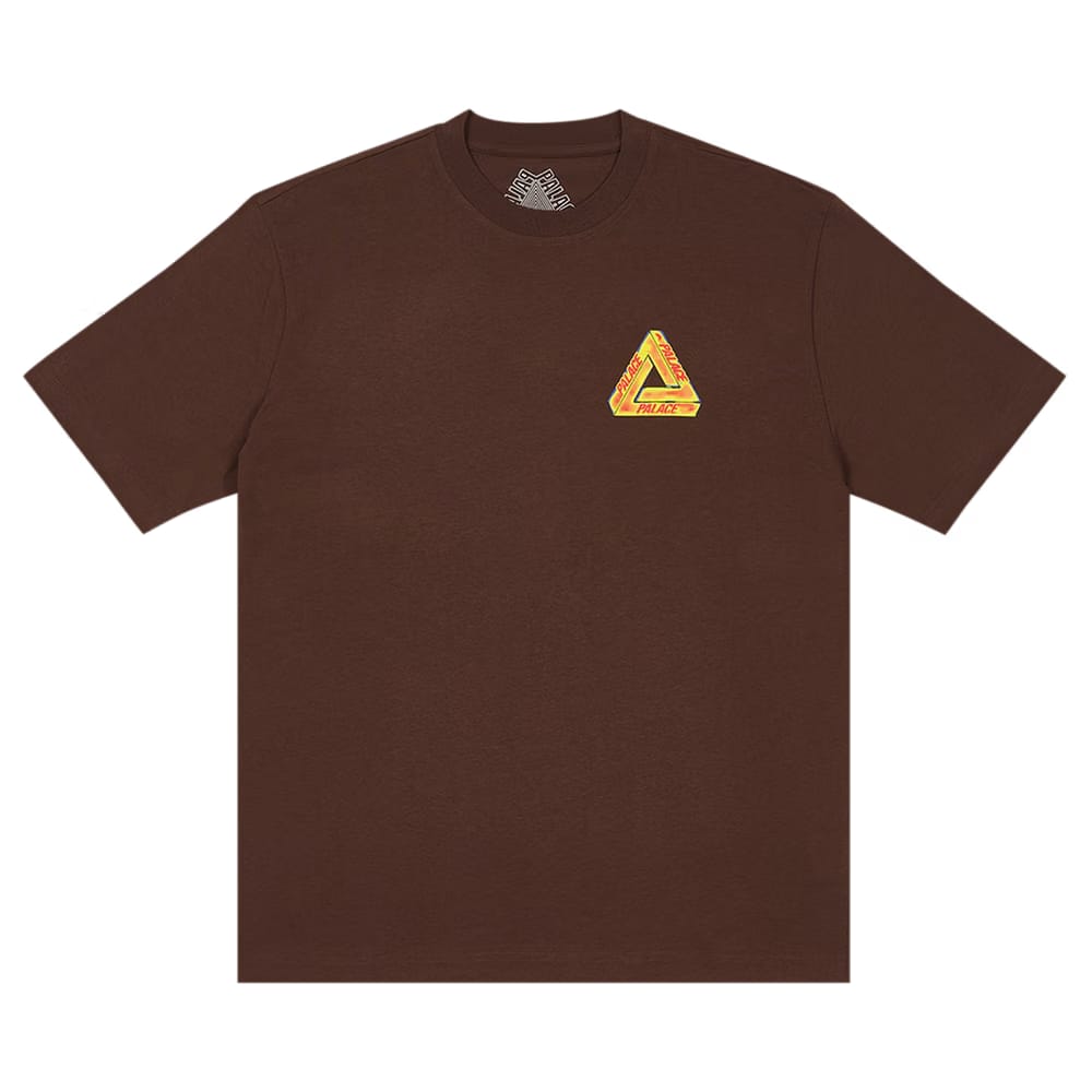 Palace Heat Sensi T-Shirt Nice Brown
