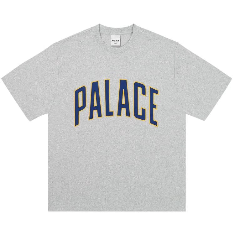 Palace Athletic Heavy T-Shirt Grey Marl