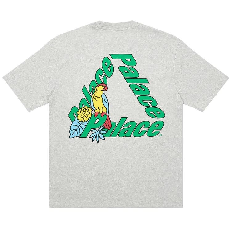 Palace Parrot Palace-3 T-Shirt Grey Marl