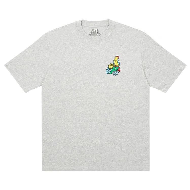 Palace Parrot Palace-3 T-Shirt Grey Marl