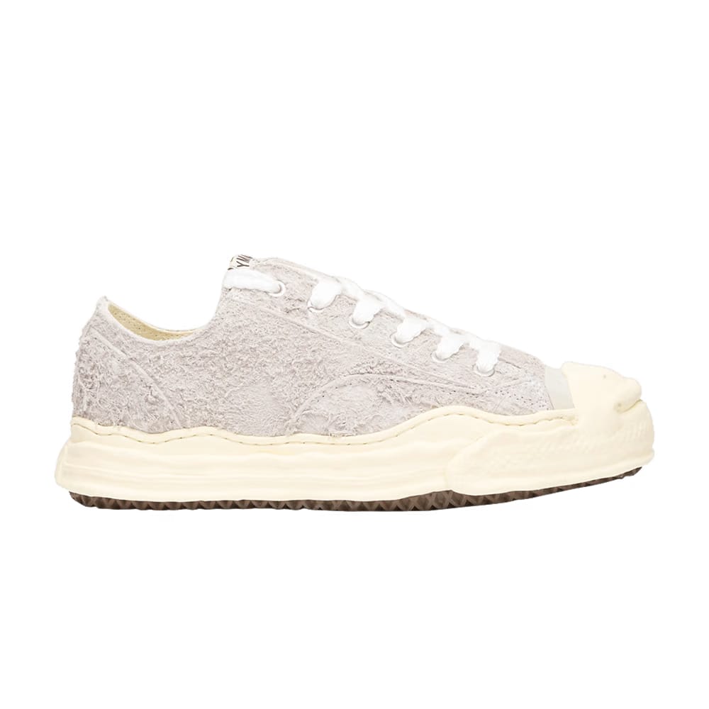 Maison Mihara Yasuhiro Hank Vintage Sole Broken Suede Low White