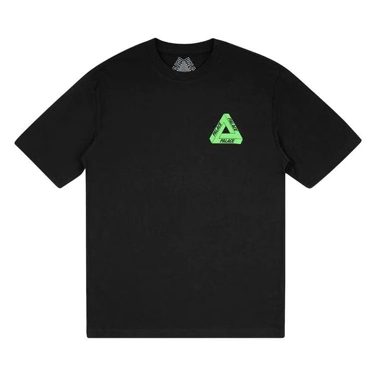 Palace Tri-To-Help T-Shirt Black/Bright Green
