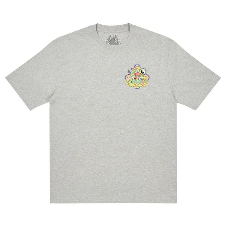 Palace Bun 5G T-Shirt Grey Marl