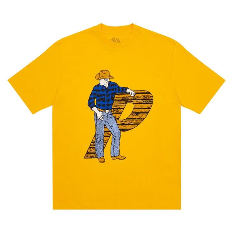Palace Saddle Up T-Shirt Yellow