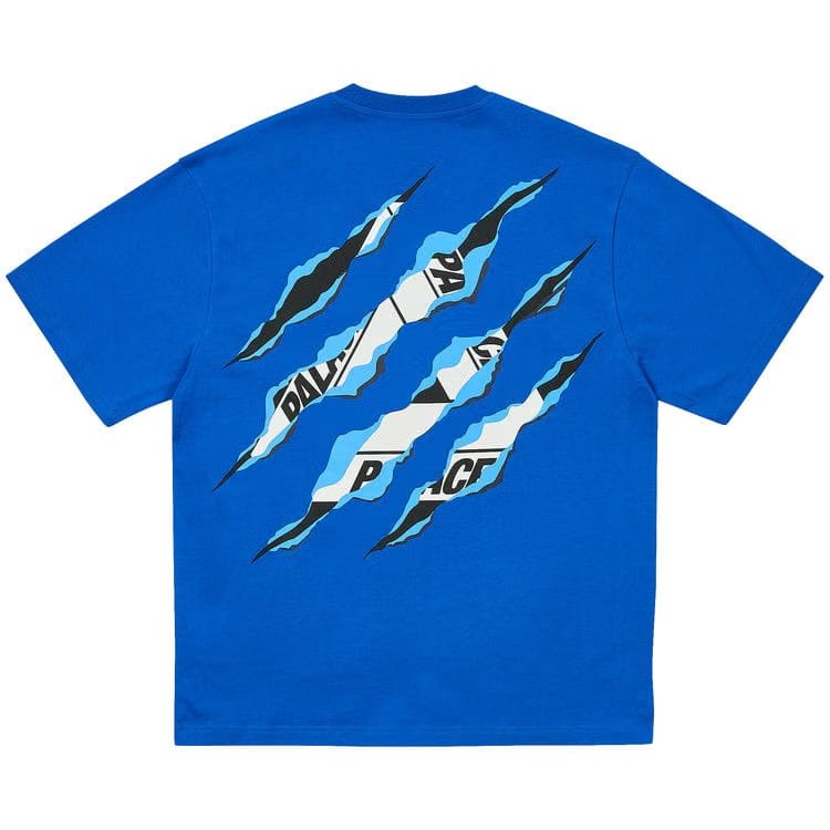 Palace Ripped Tri T-Shirt Blue Berry