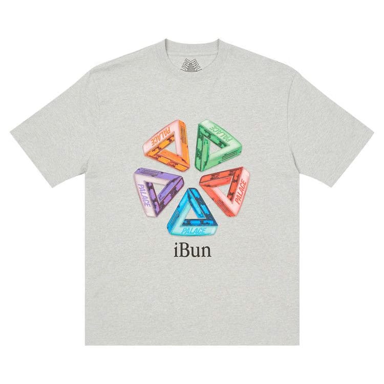 Palace Ich Bun T-Shirt Grey Marl