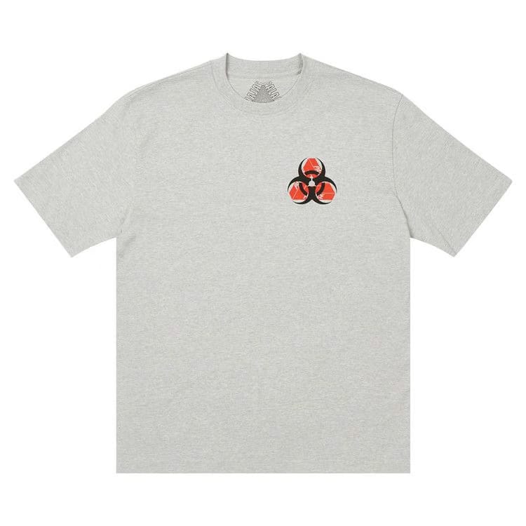 Palace Bio Hazard T-Shirt Grey Marl
