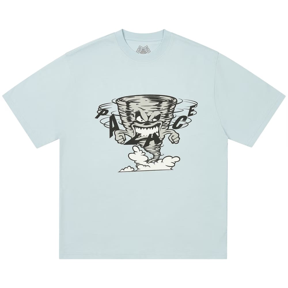 Palace Tornado T-Shirt Faint Blue