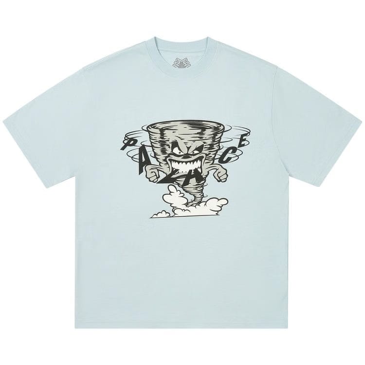 Palace Tornado T-Shirt Faint Blue