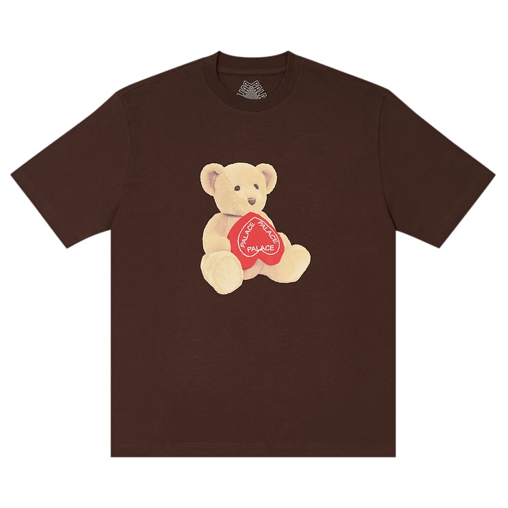 Palace Teddy T-Shirt Nice Brown