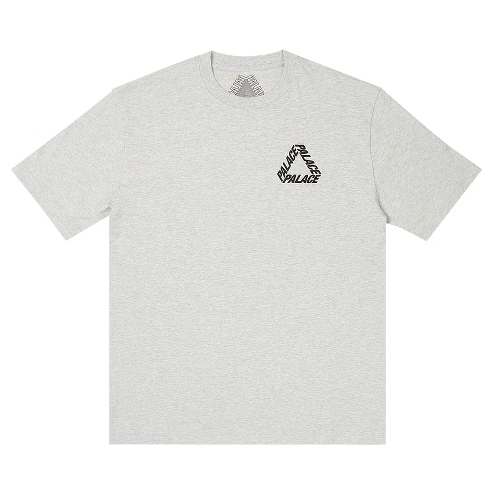 Palace Baked P-3 T-Shirt Grey Marl
