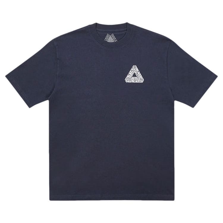 Palace Tri-Text T-Shirt Navy