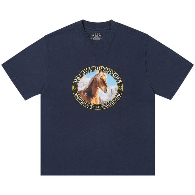 Palace Equestrian T-Shirt Navy