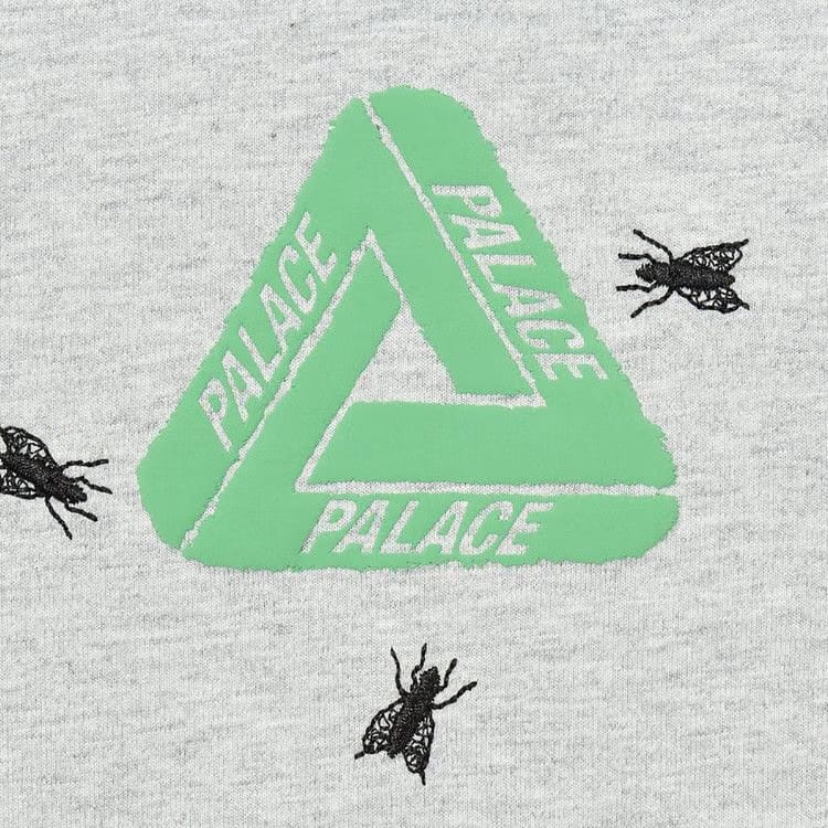 Palace Fly T-Shirt Grey Marl