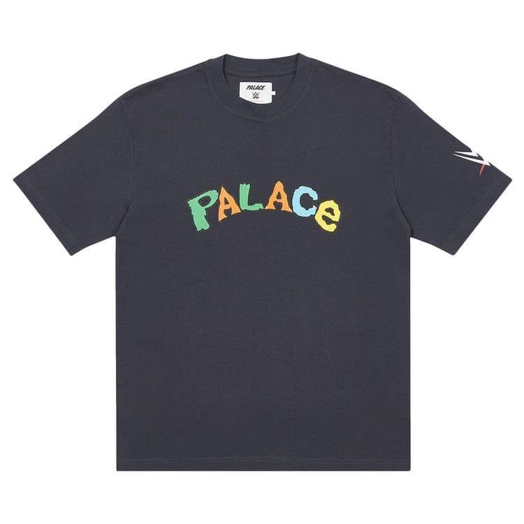 Palace x WWE Nice Day T-Shirt Navy