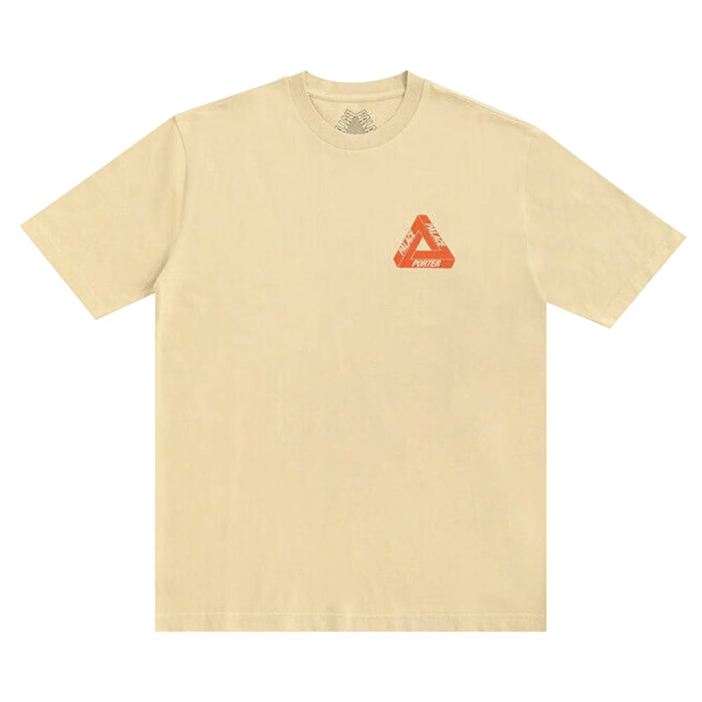 Palace x Porter Tri-Ferg Bell Boy T-Shirt Sand