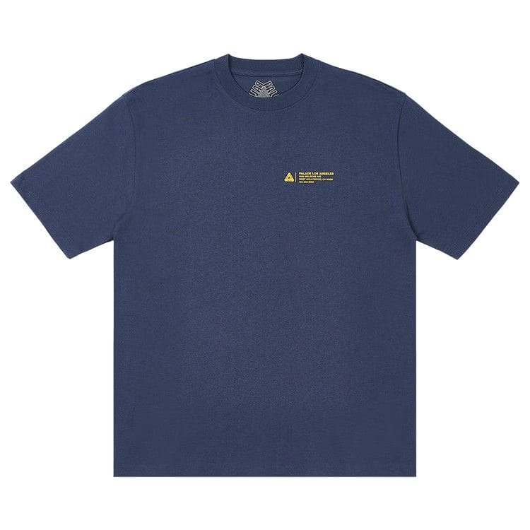 Palace Wrapper Logo T-Shirt Navy