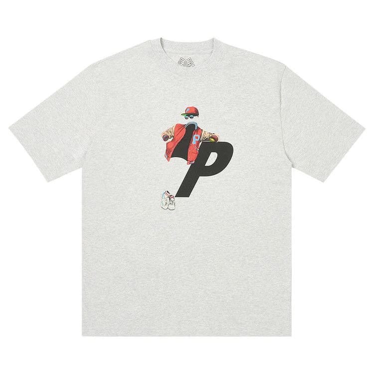 Palace Transparency T-Shirt Grey Marl