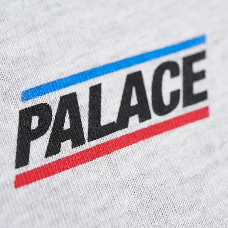 Palace Basically A T-Shirt Grey Marl