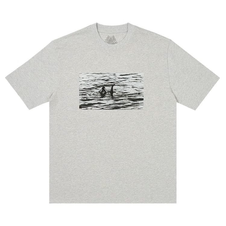 Palace Nessie T-Shirt Grey Marl
