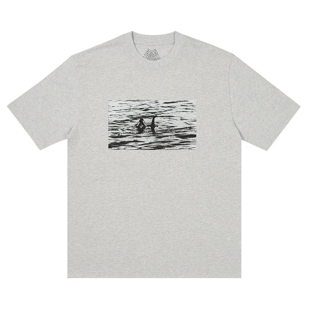 Palace Nessie T-Shirt Grey Marl