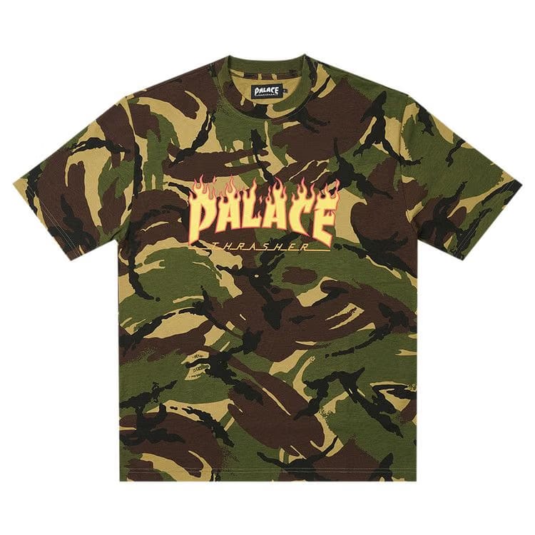 Palace x Thrasher T-Shirt Camo