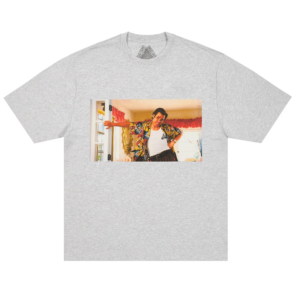 Palace Pal-Ace T-Shirt Grey Marl