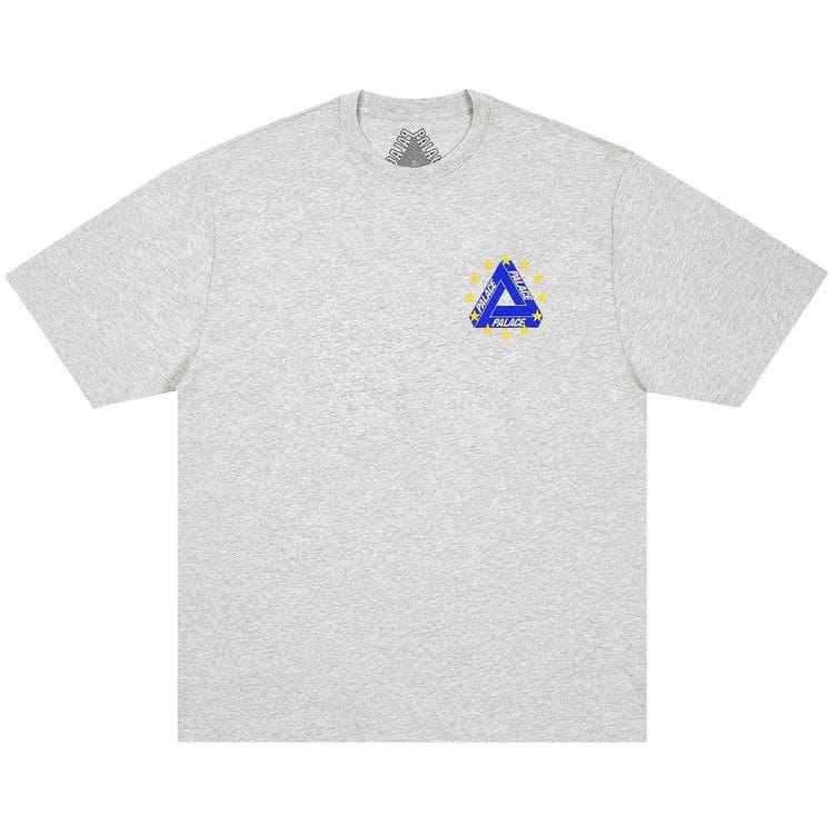 Palace Eu Tri T-Shirt Grey Marl