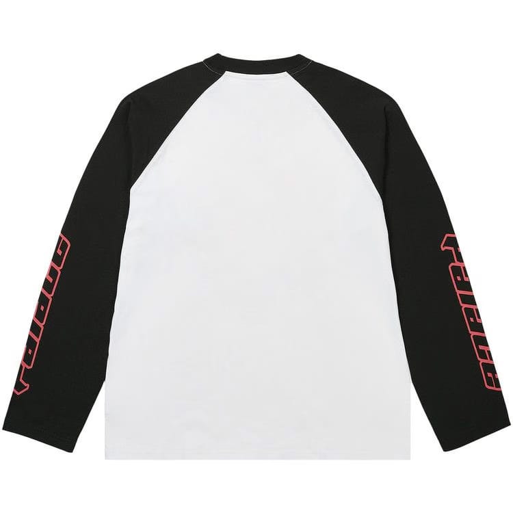 Palace Kawaii Raglan Long-Sleeve White