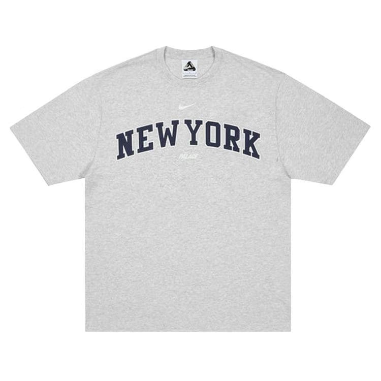 Palace x Nike Shop T-Shirt New York Grey Marl