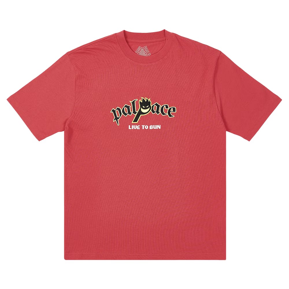 Palace x Spitfire P-Head T-Shirt Red