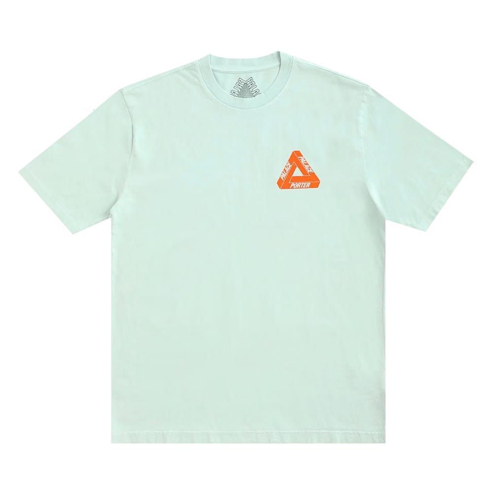 Palace Porter Tri-Ferg Bell Boy T-Shirt Blue