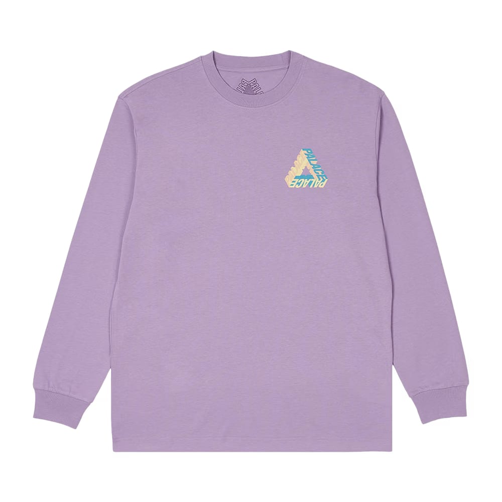 Palace P-3D Longsleeve Light Purple