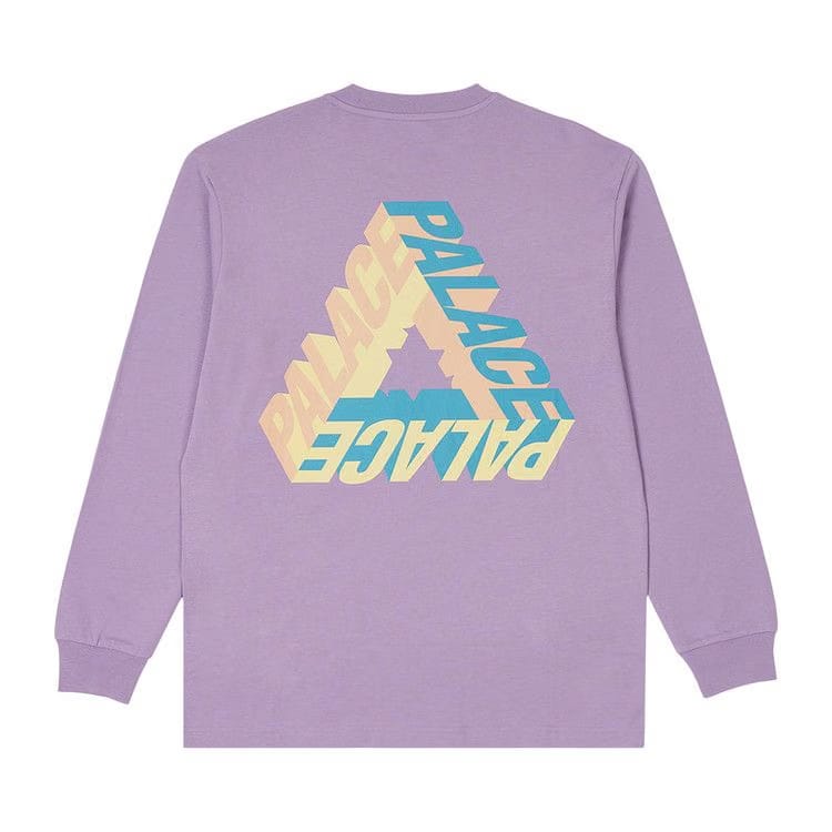 Palace P-3D Longsleeve Light Purple