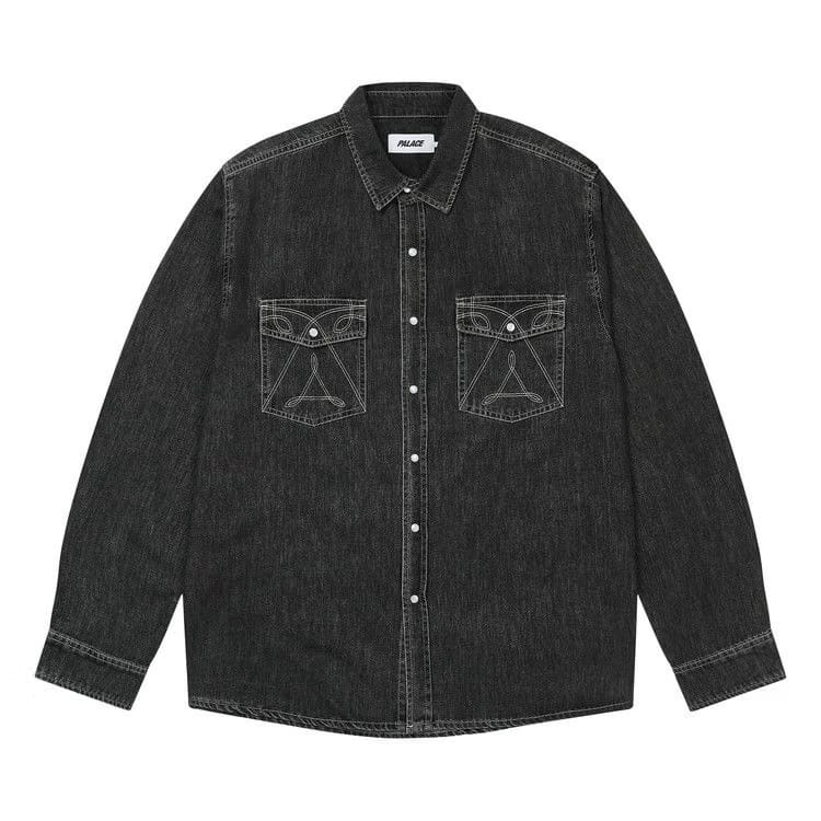 Palace Denim Western Over Shirt Black