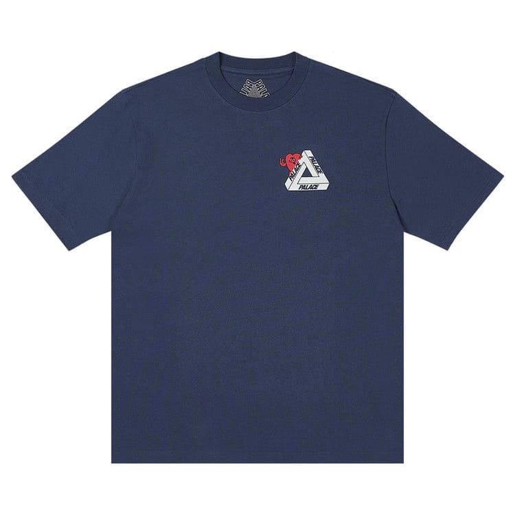 Palace Tri-Hearts T-Shirt Navy