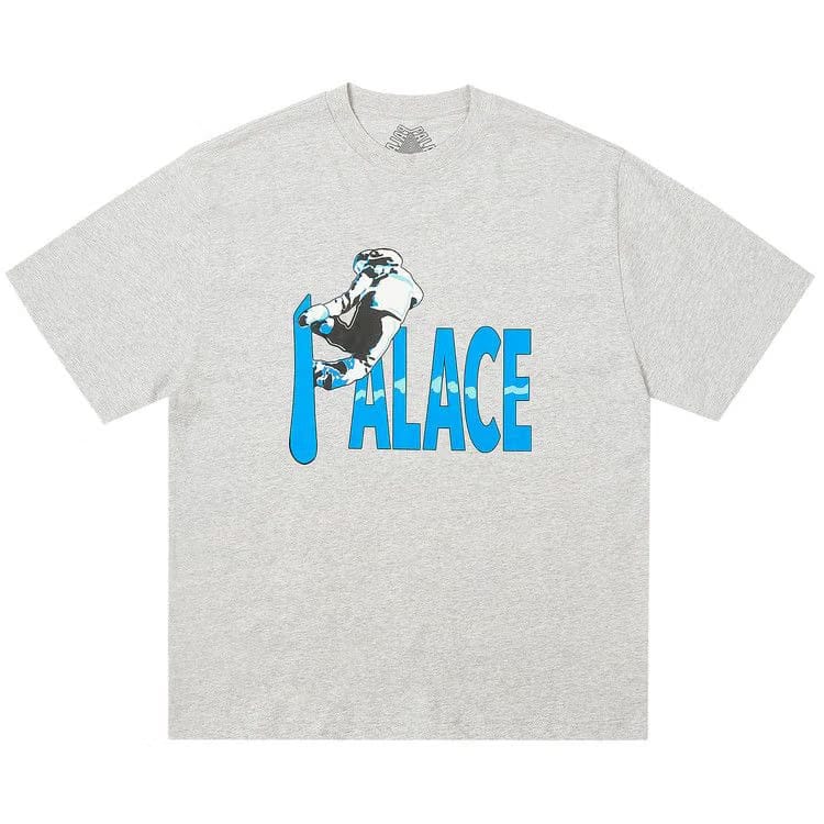 Palace Pow Pow T-Shirt Grey Marl