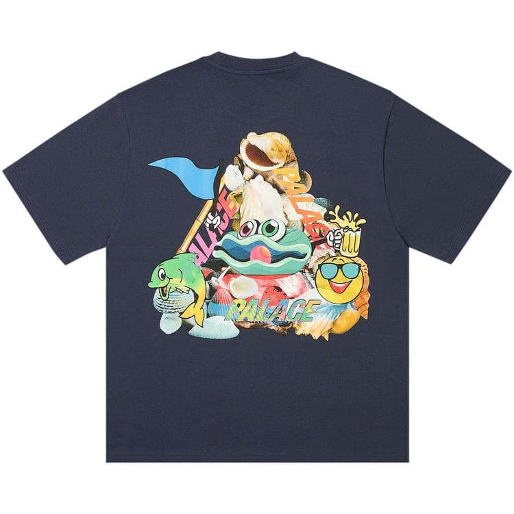 Palace P Sea T-Shirt Navy