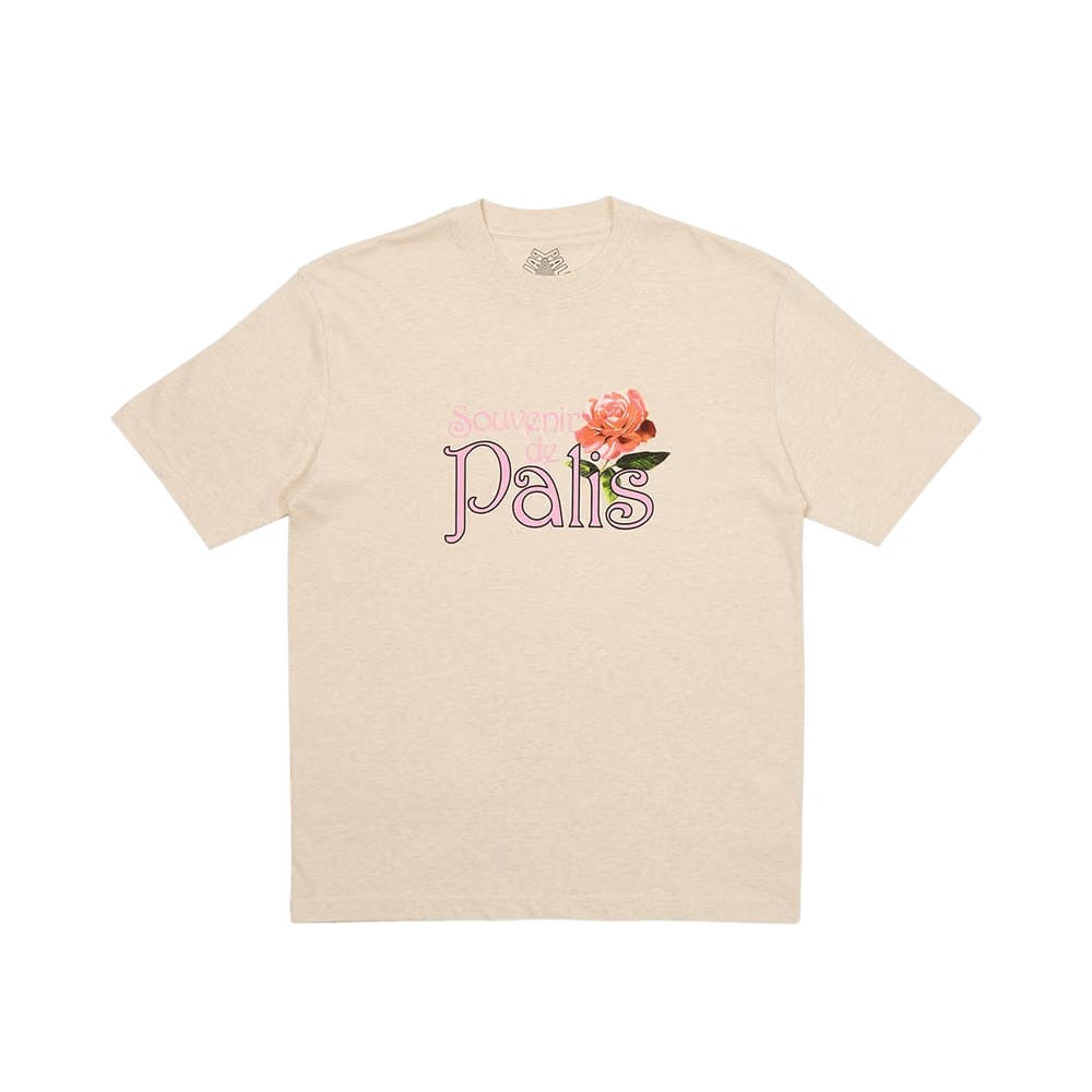 Palace Alfresco T-Shirt Oatmeal Marl