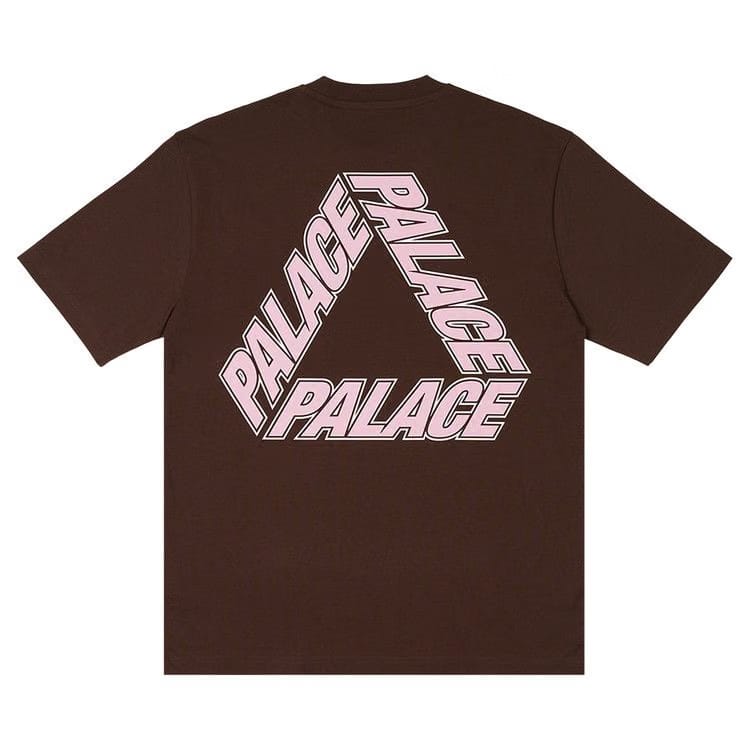 Palace P-3 Outline T-Shirt Nice Brown